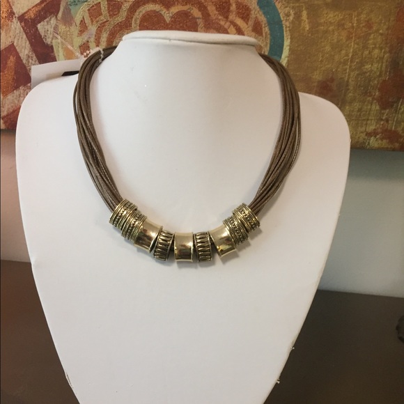 Multi cord necklace - Picture 1 of 1